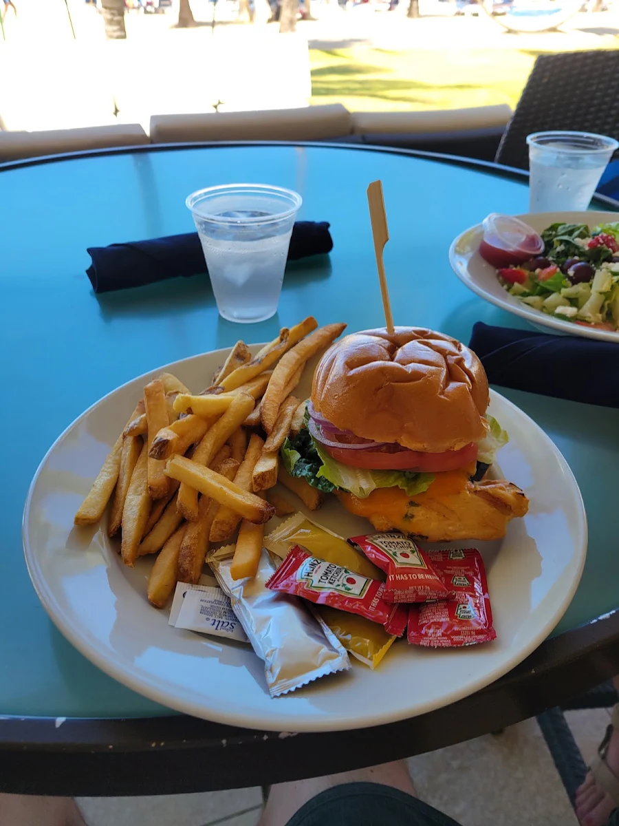 Chicken Burger with Cheese