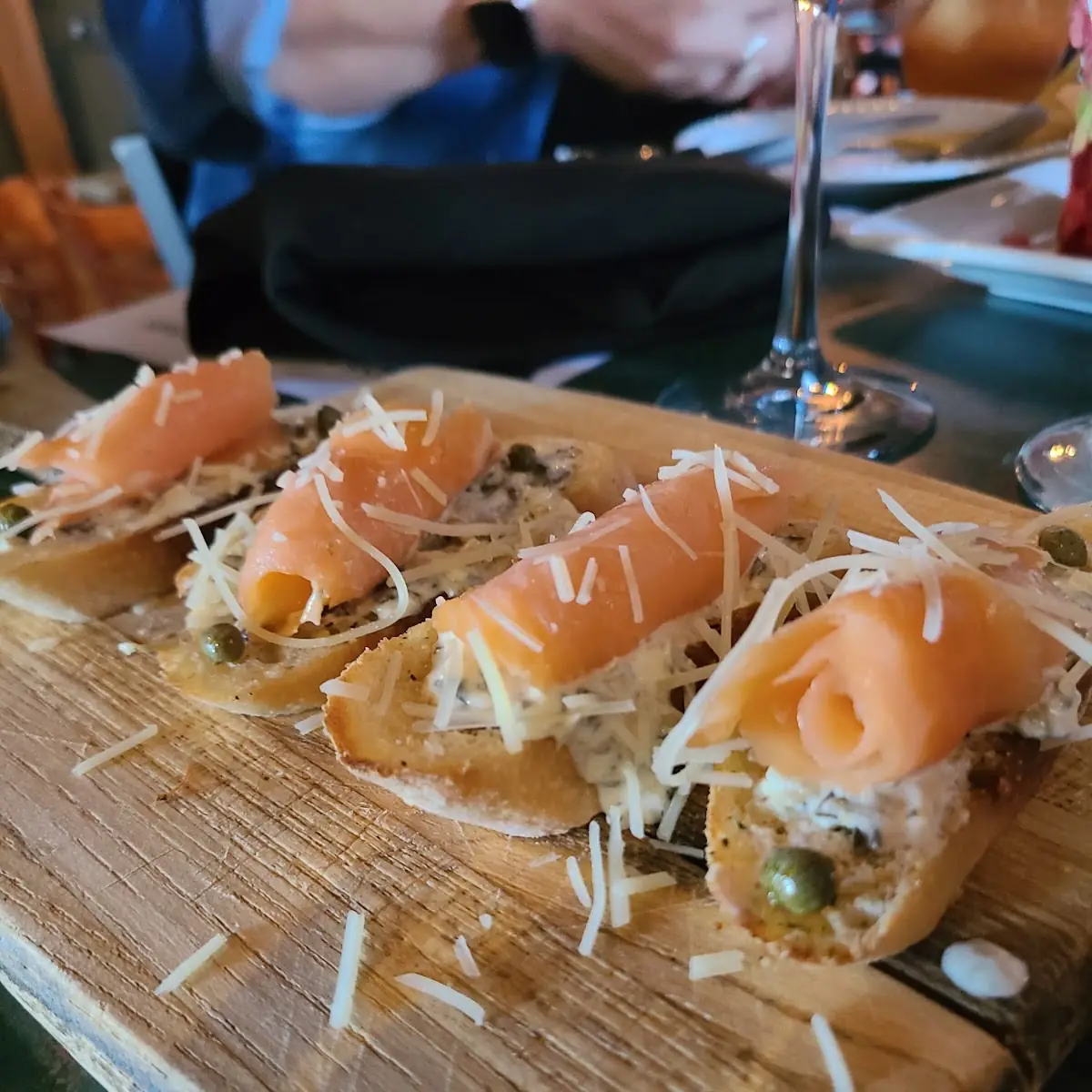 Smoked Salmon Crostinis