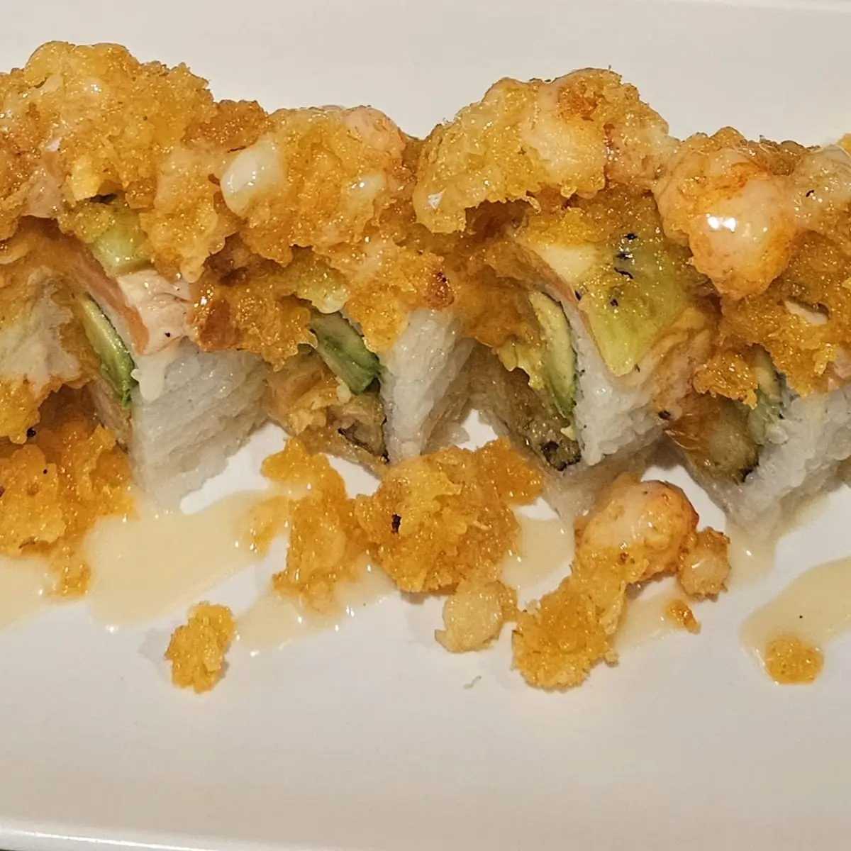 Small Udon soup & california roll