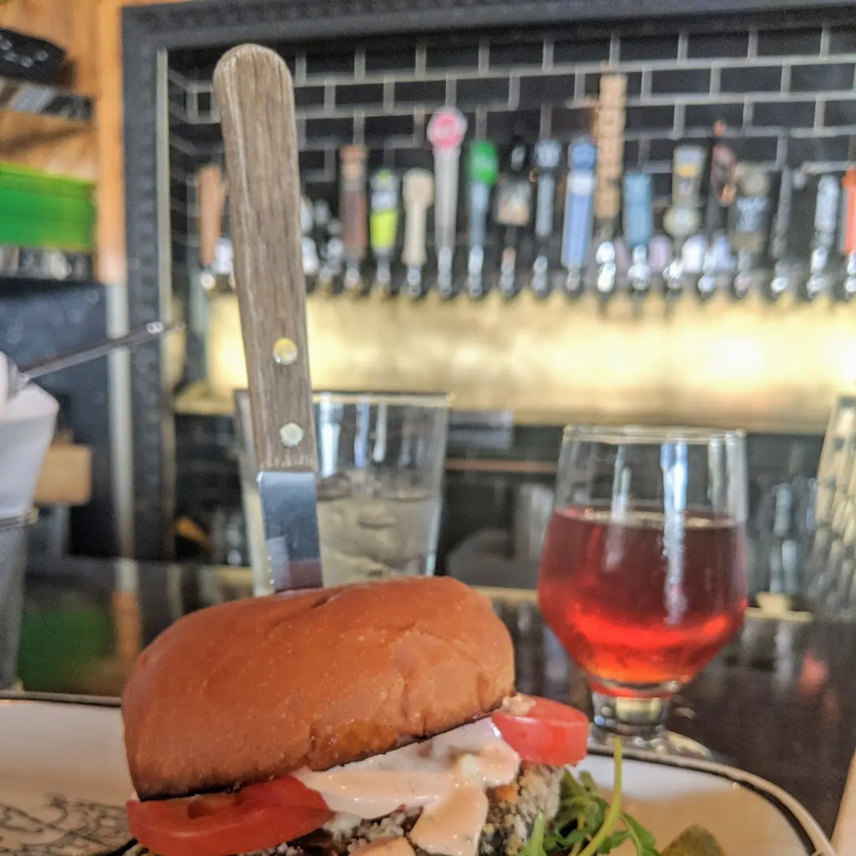 Black Bean Veggie Burger