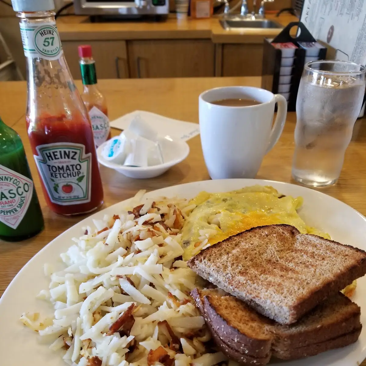 3 Cheese Meat Omelette