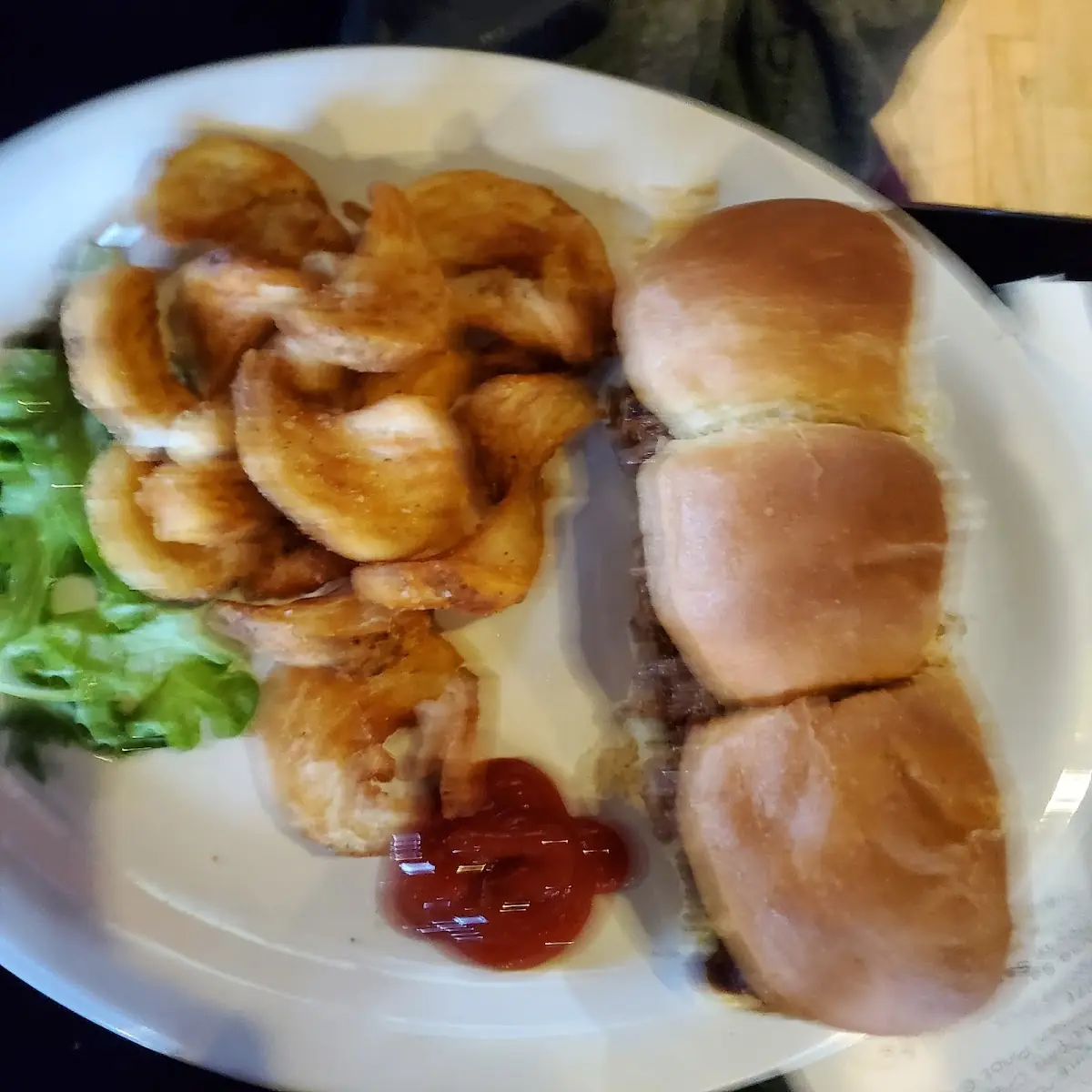 Pulled Pork Sliders with Fries