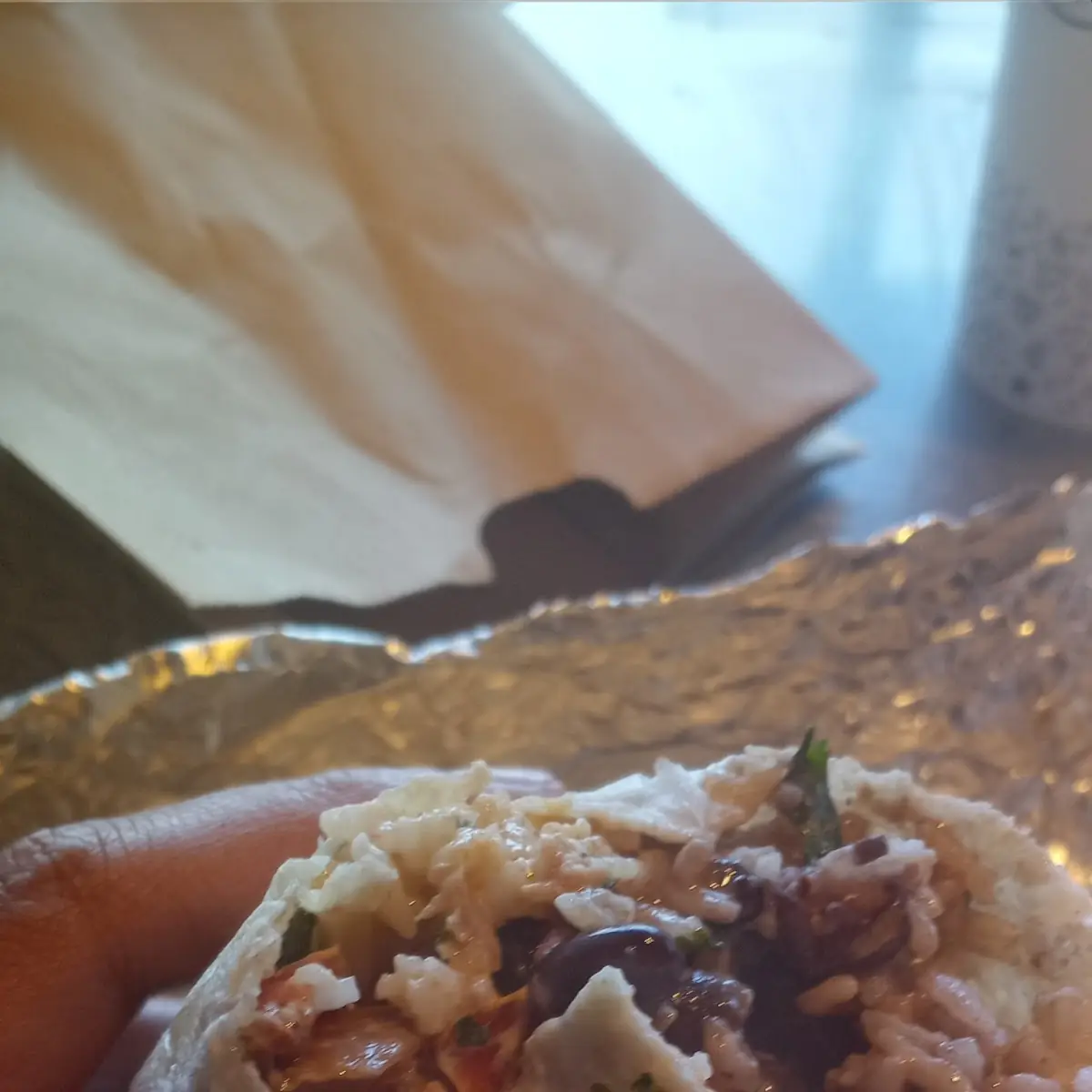 Chipotle Honey Chicken Burrito