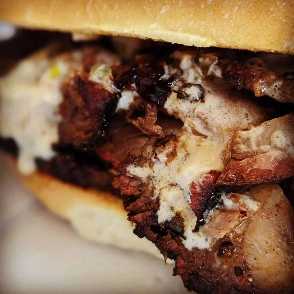 Smothered Ribeye Sandwich