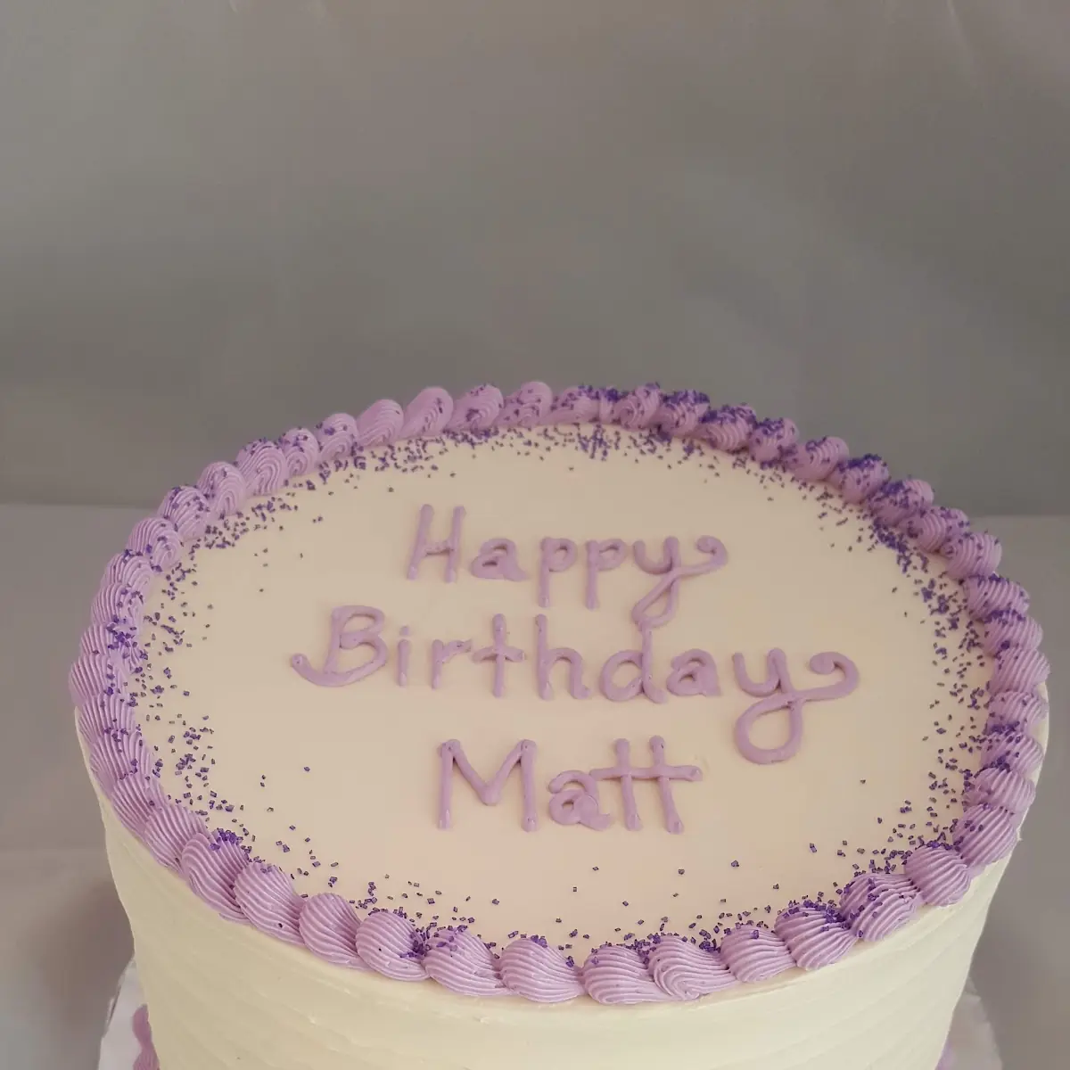Simple Birthday Cake