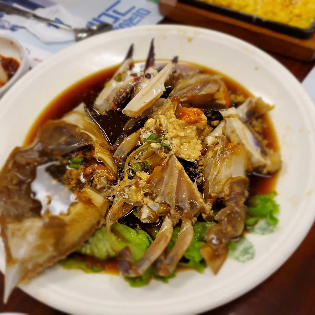 Crab Preserved in Soy Sauce