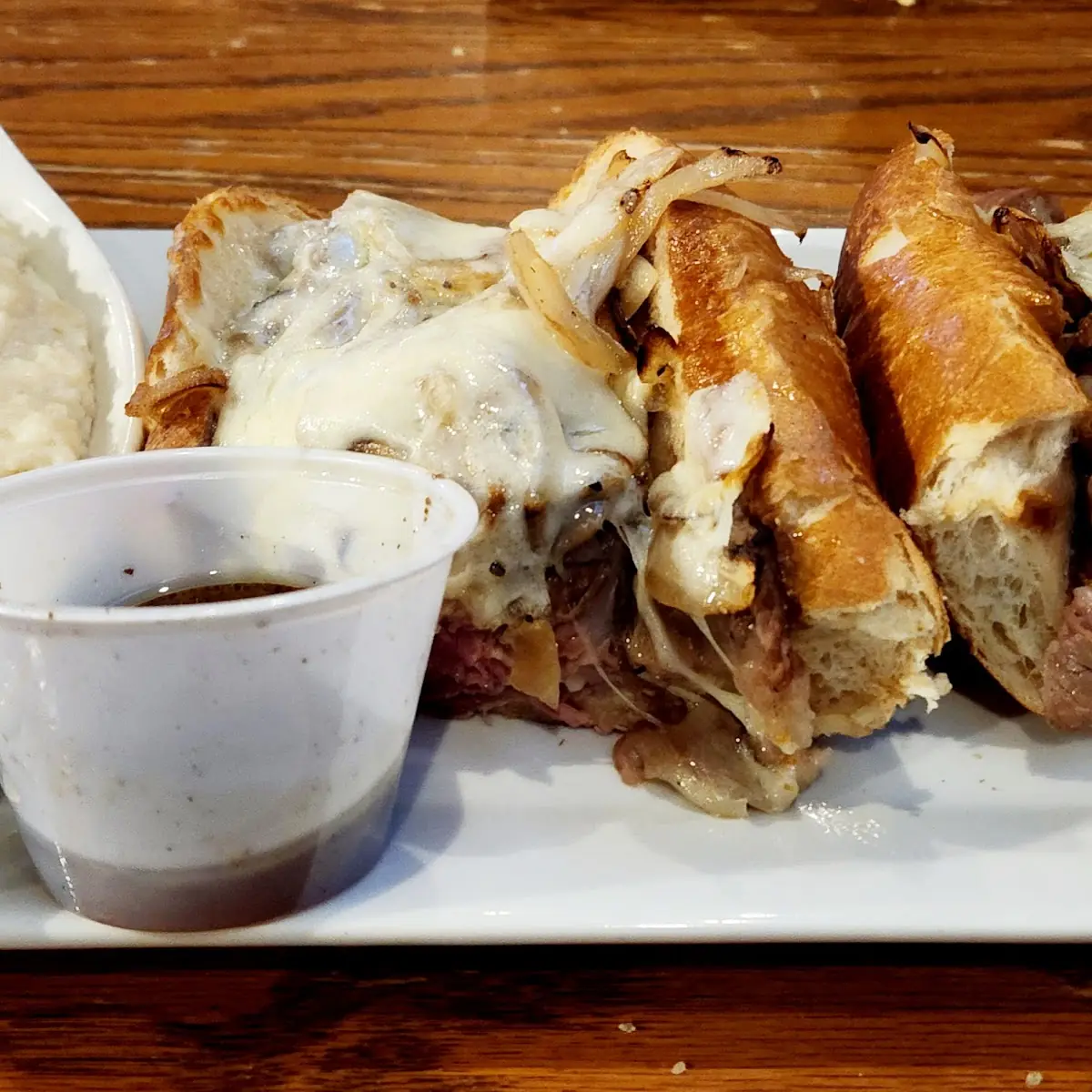French Dip Spring Rolls