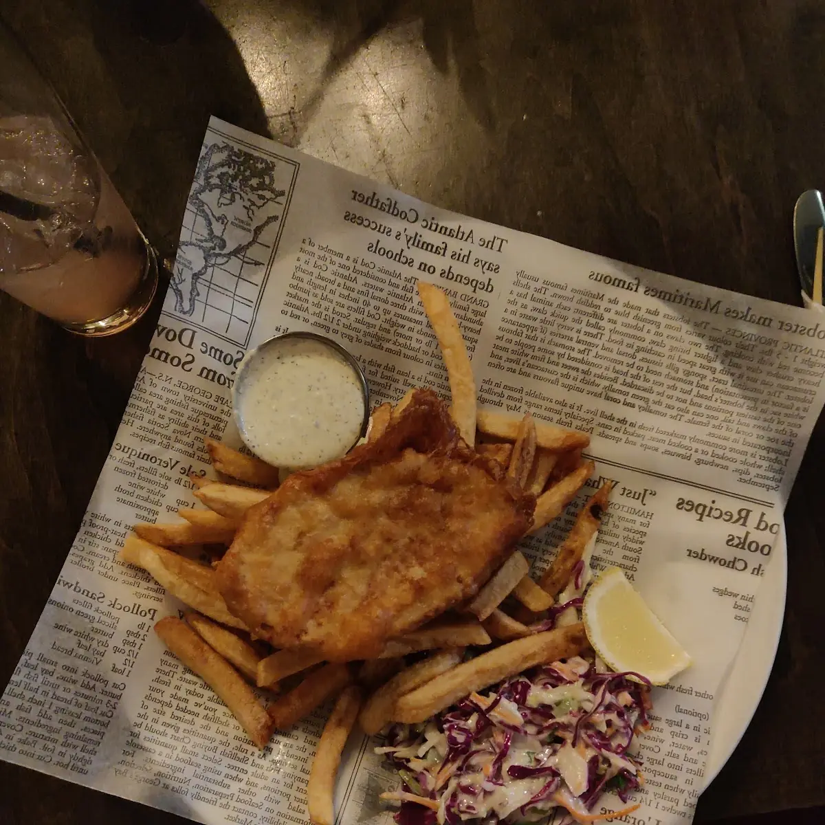 Fish & Chips Veggie, Tir Nan Og