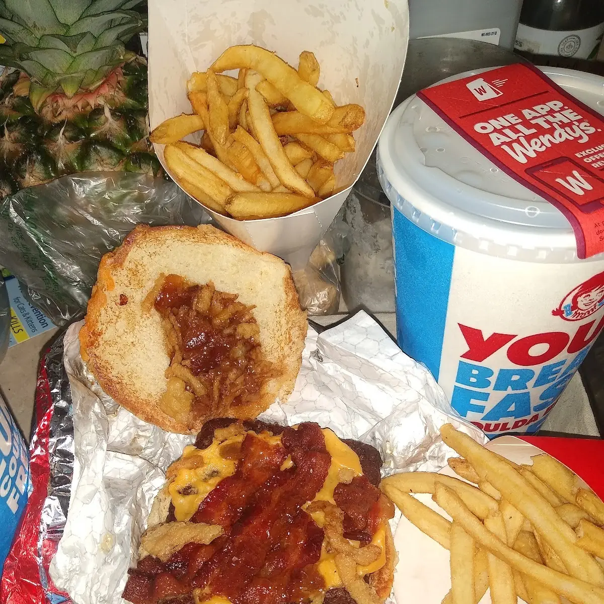 Big Bacon Cheddar Cheese Burger