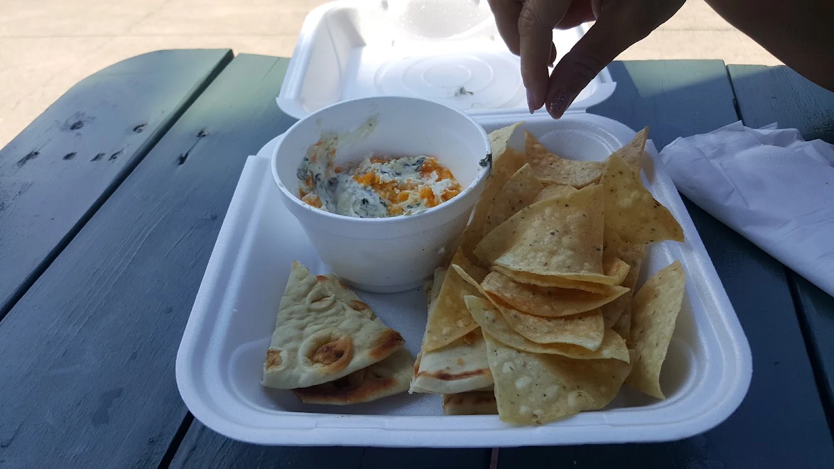 Cheese Dip and Chips