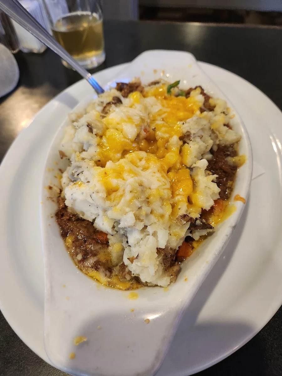 Open Faced Hot Hamburger
