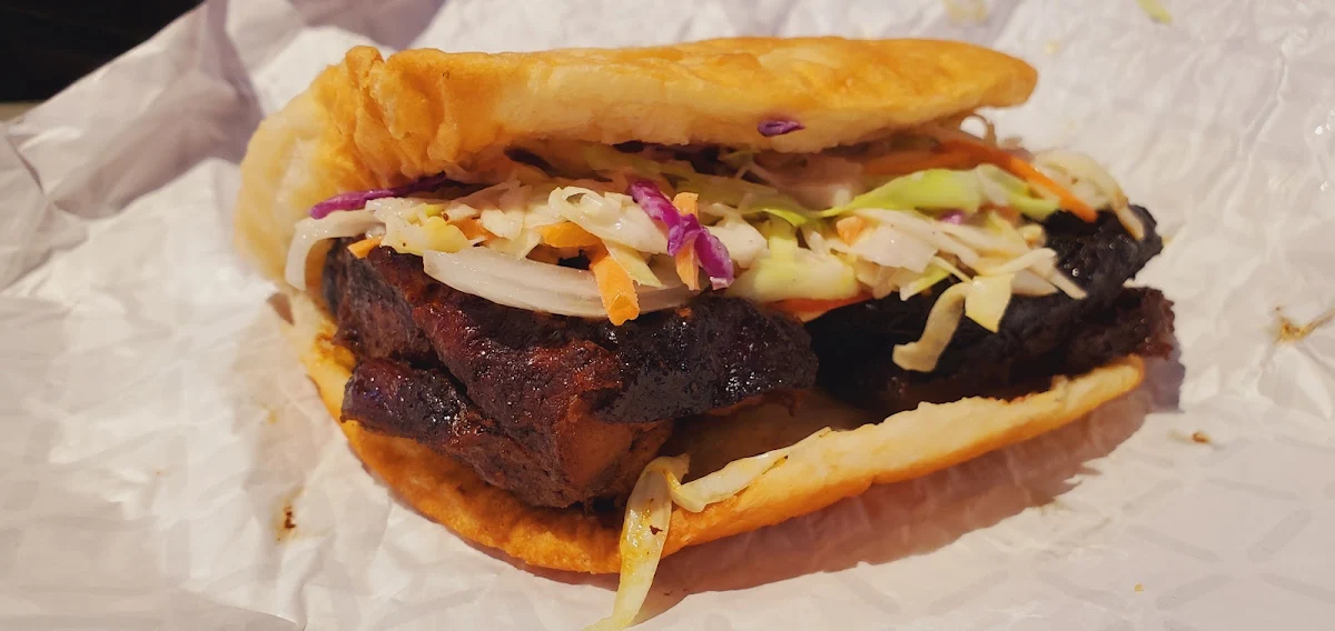 Jerk Pork Sandwich