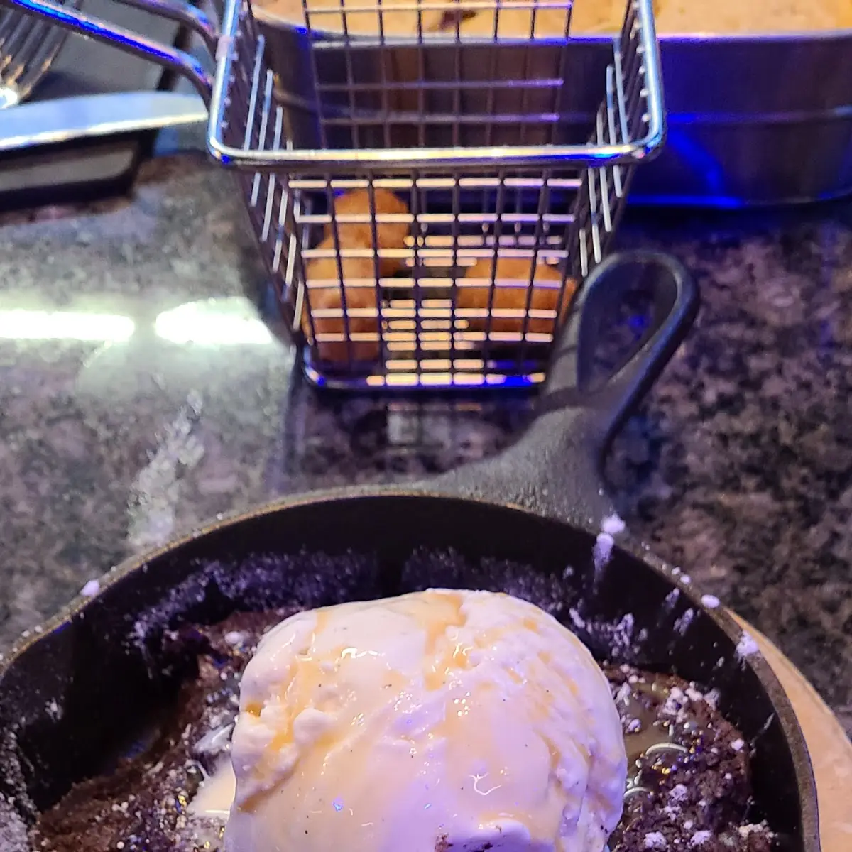 Double Trouble Cookie Skillet