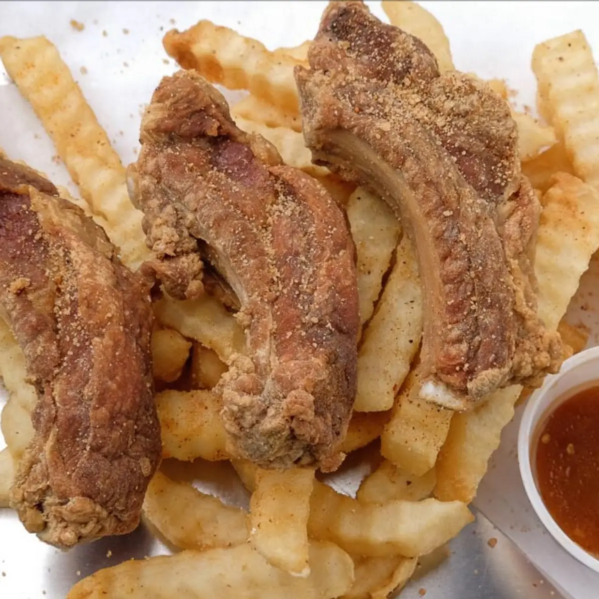 - Fried Baby Back Ribs
