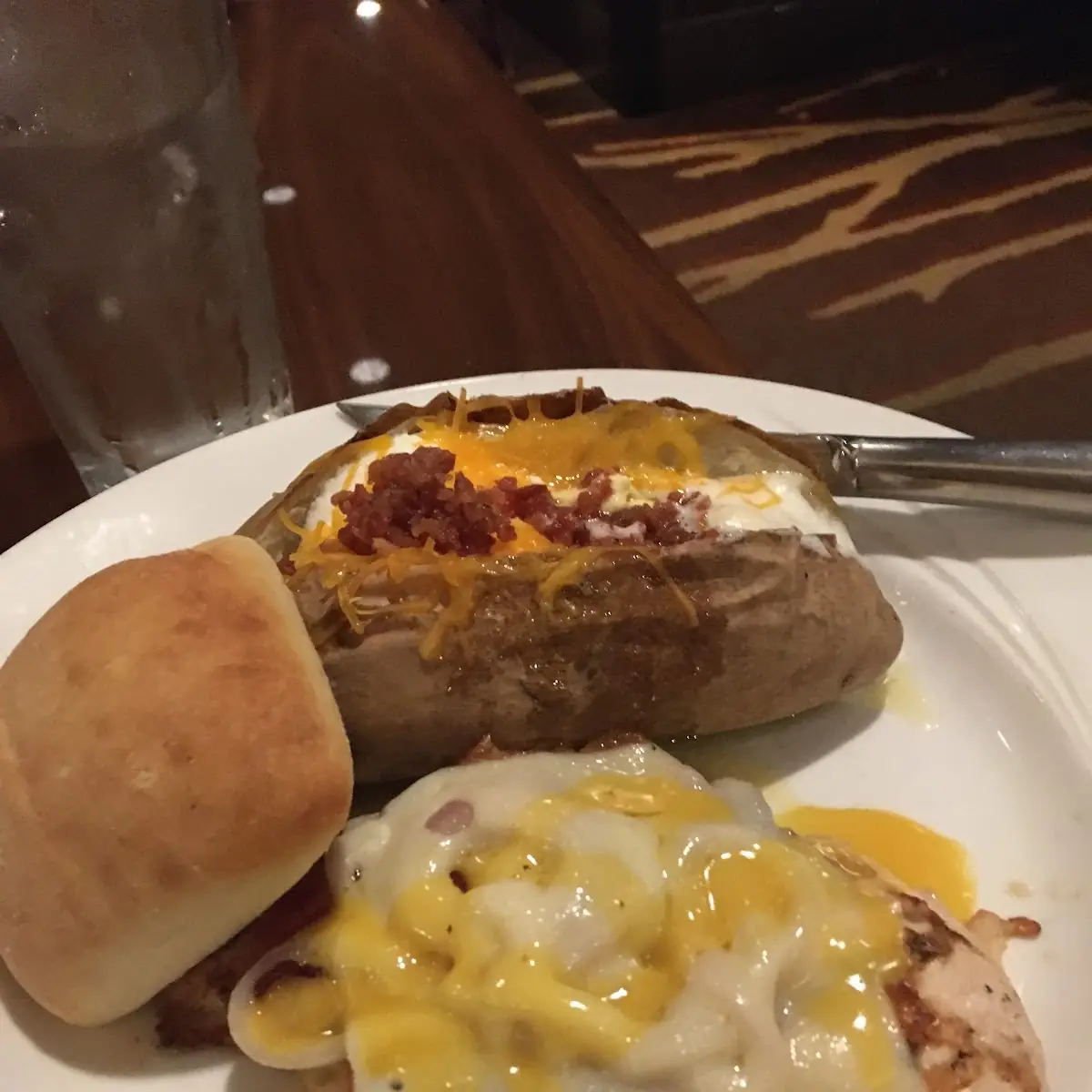 Chicken with Baked Potato