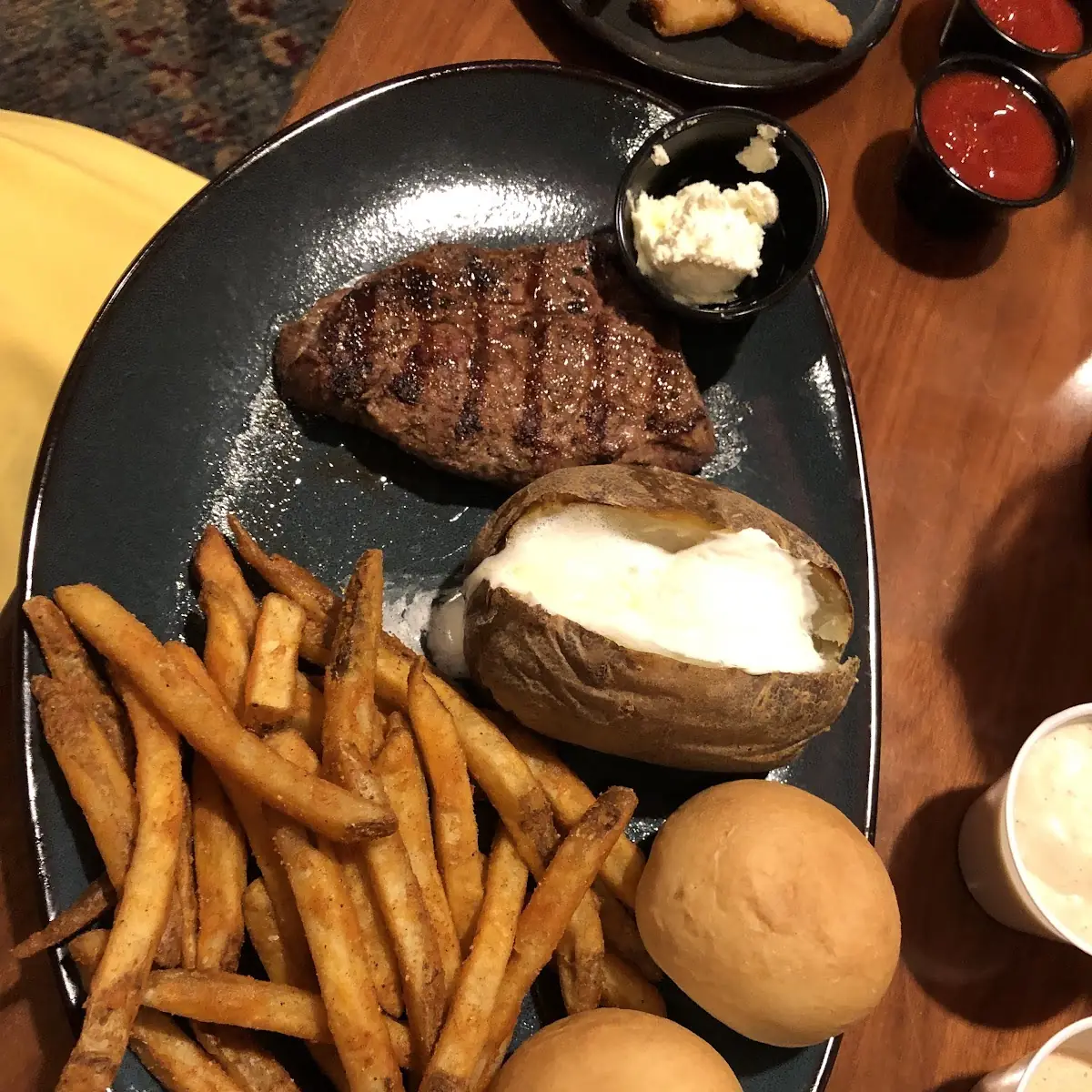 Sirloin Steak Baked Potato