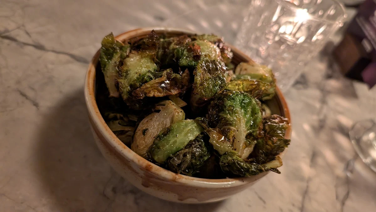 Fried Brussel Sprouts, Qualicum Beach Cafe
