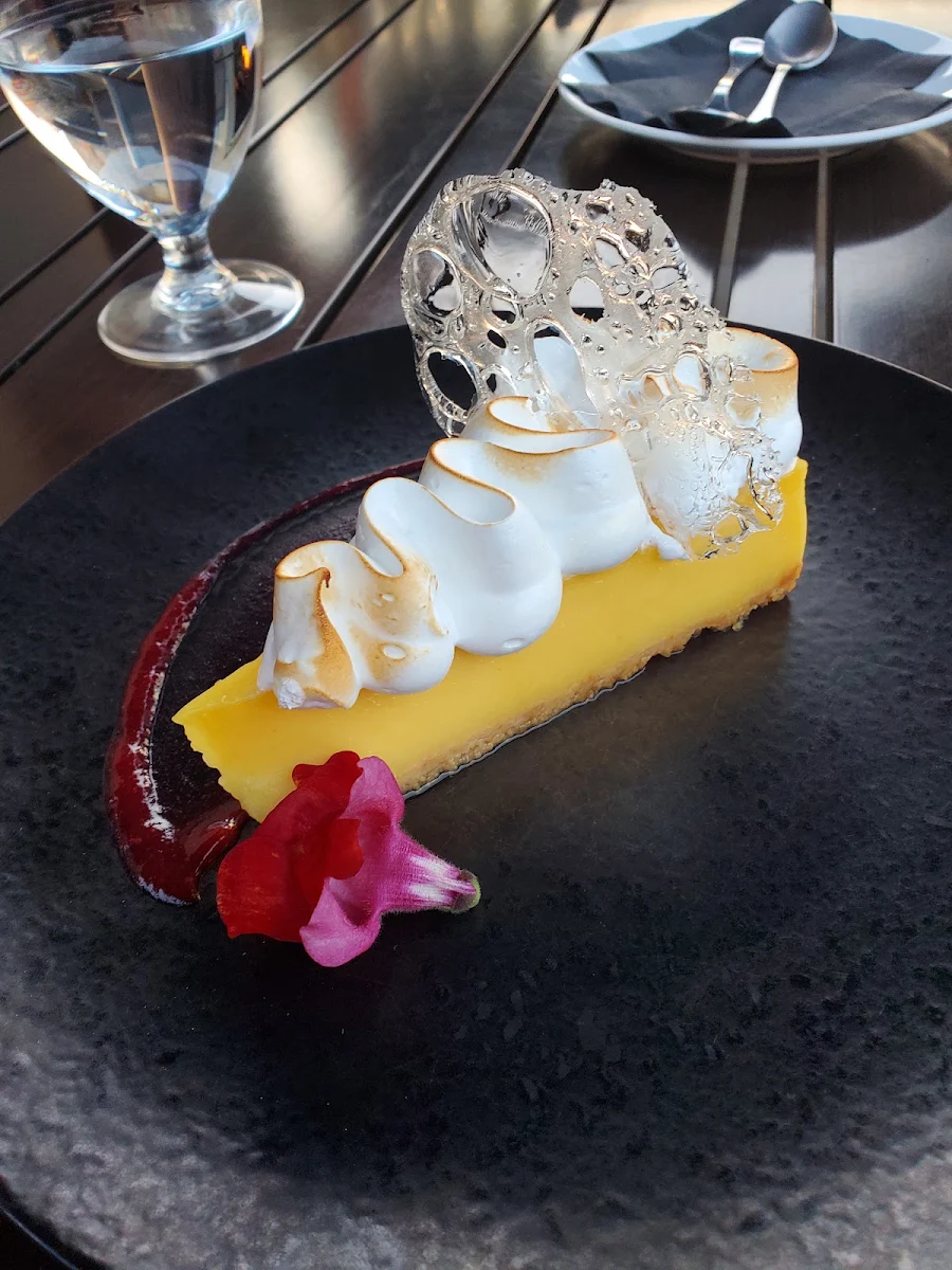 Lemon Tart, Qualicum Beach Cafe