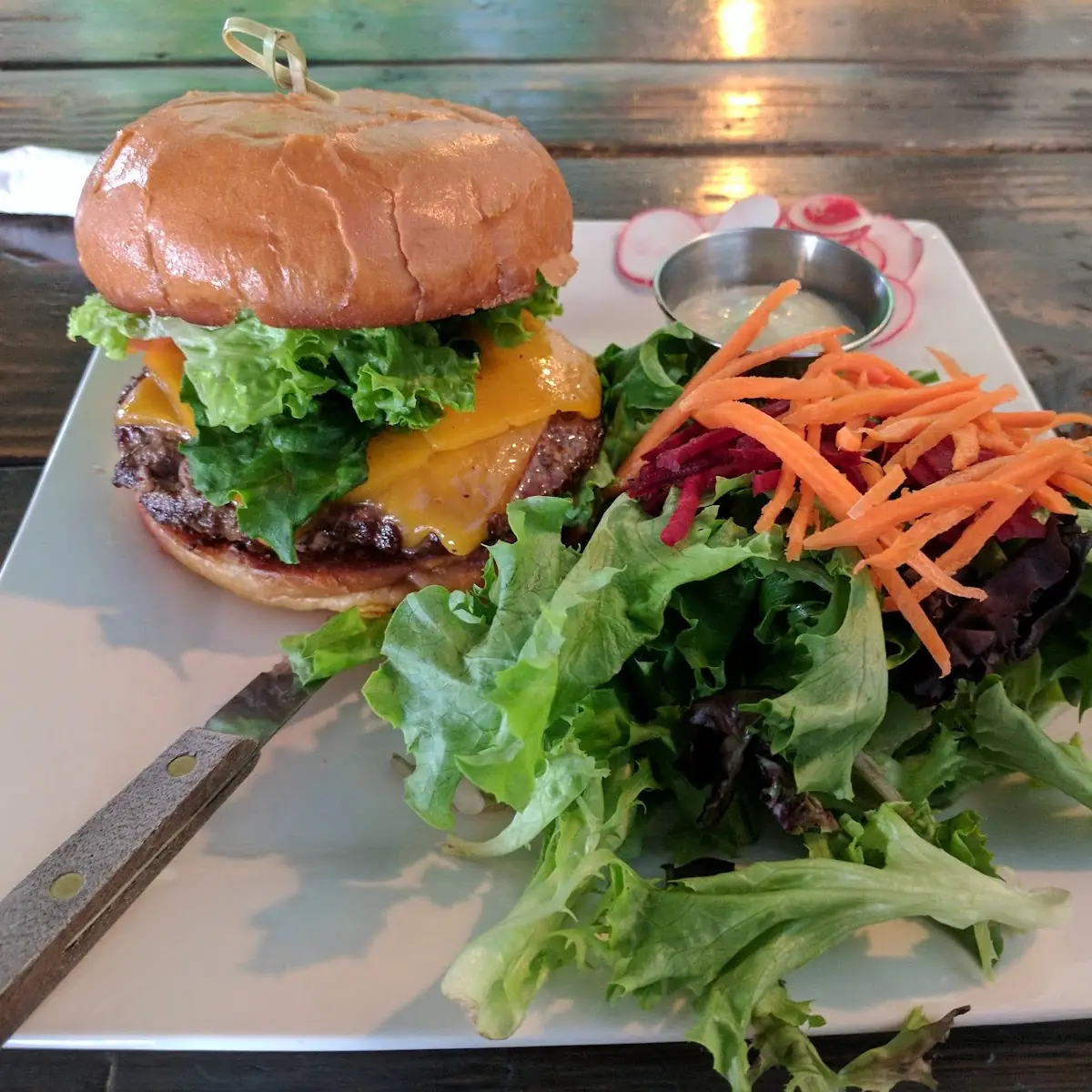 Pacific House Veggie Burger