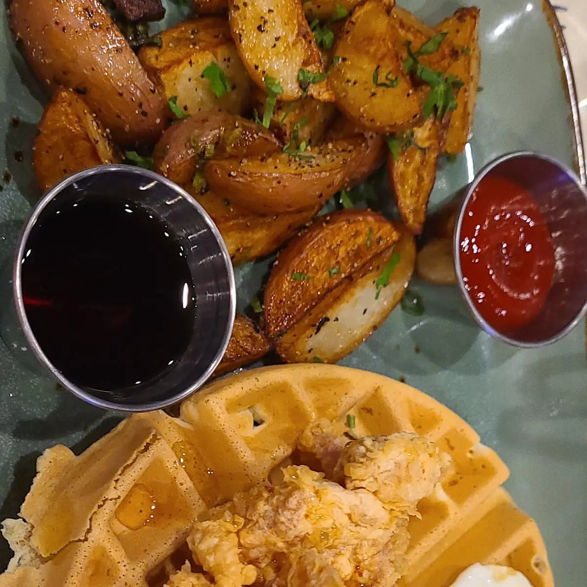 Chicken and Waffles