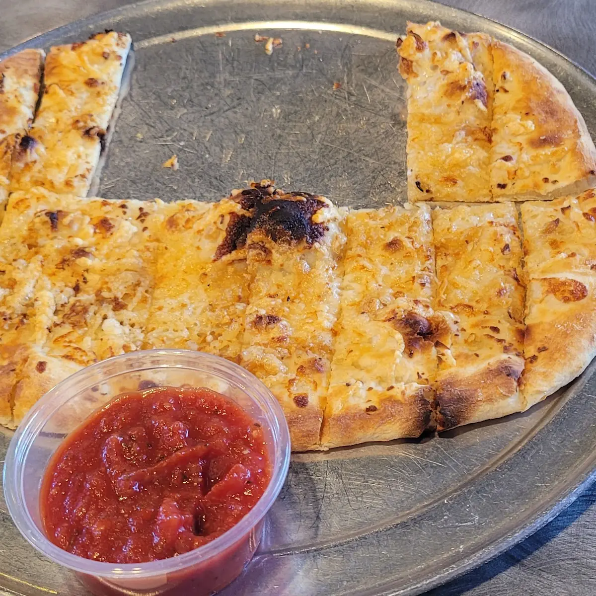 Roasted Garlic Flat Bread