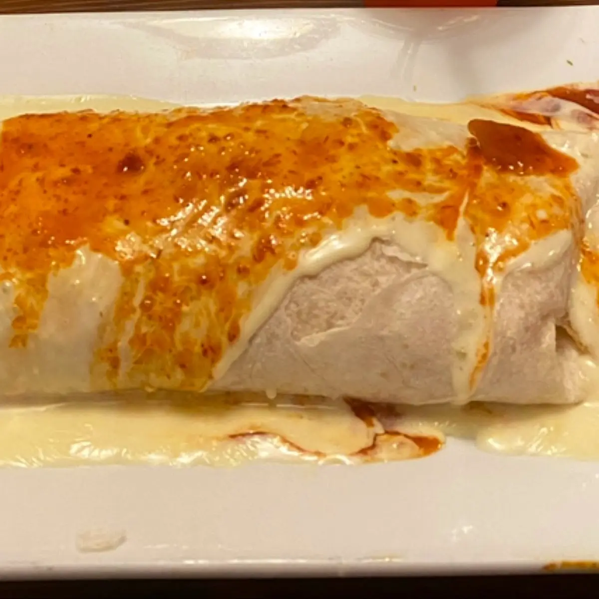 Mango Chipotle Chicken Burrito