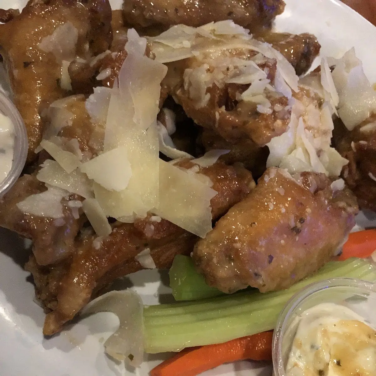 Garlic Parm Chicken Wings
