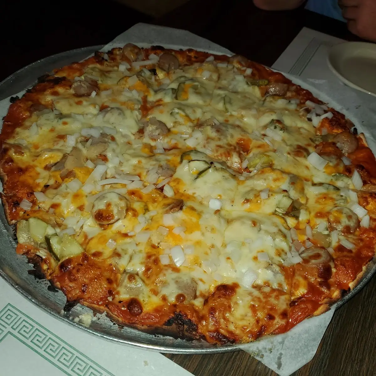 Brat Pizza