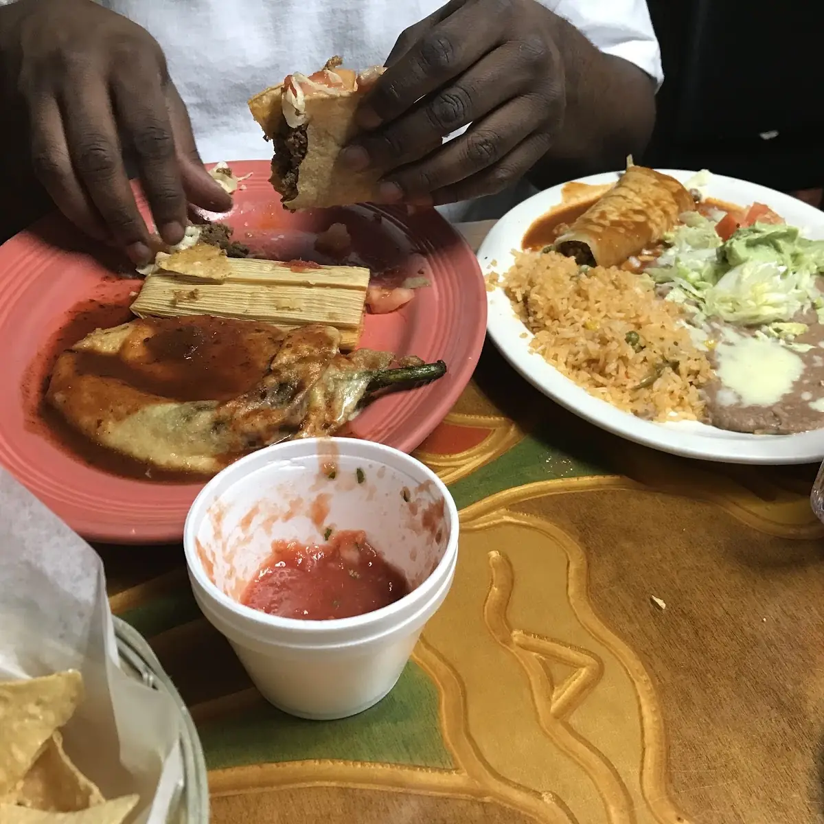 Enchilada Plate