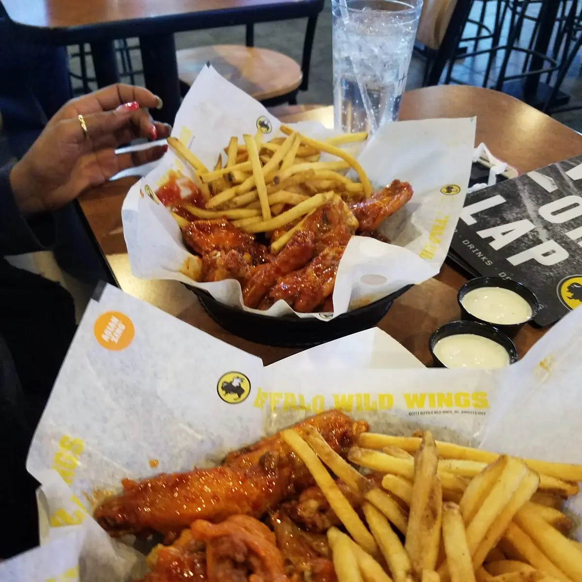 Asian Zing & Hot Buffalo Wings