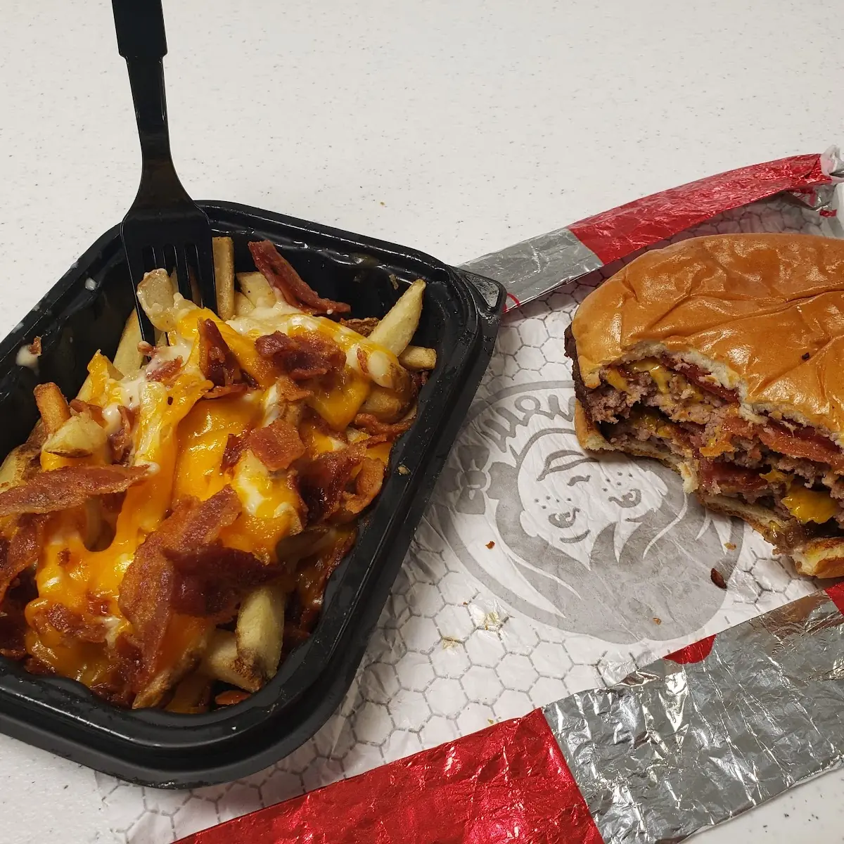 Baconator and Loaded Fries
