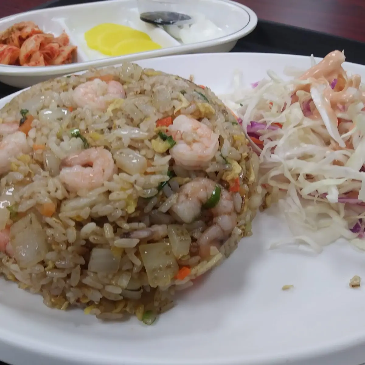 Shrimp Fried Rice with House Salad