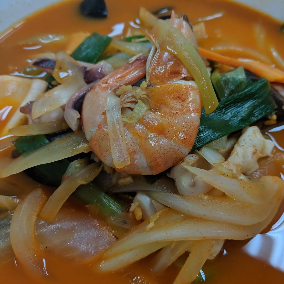 Spicy Seafood Soup
