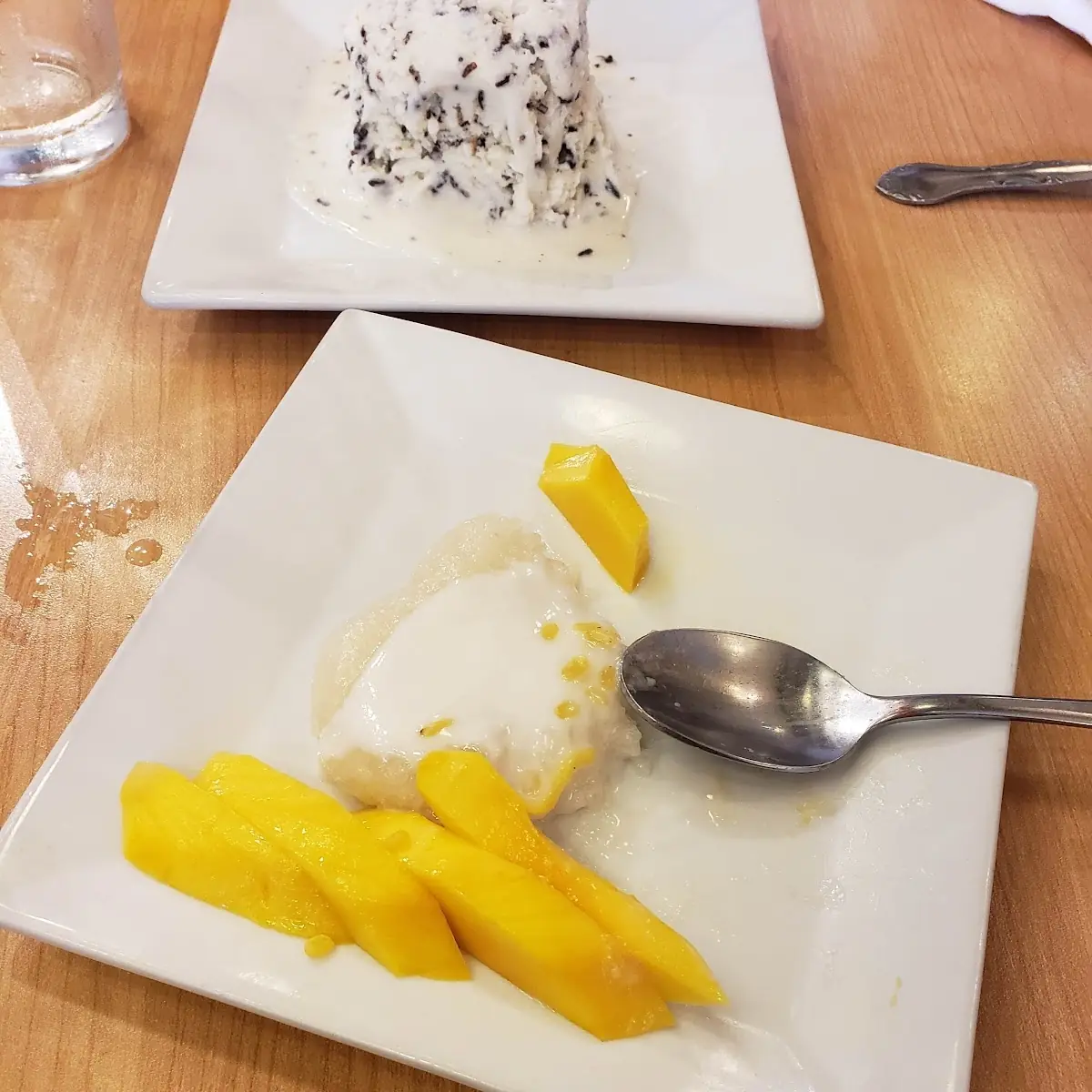 Thai Custard and Sticky Rice