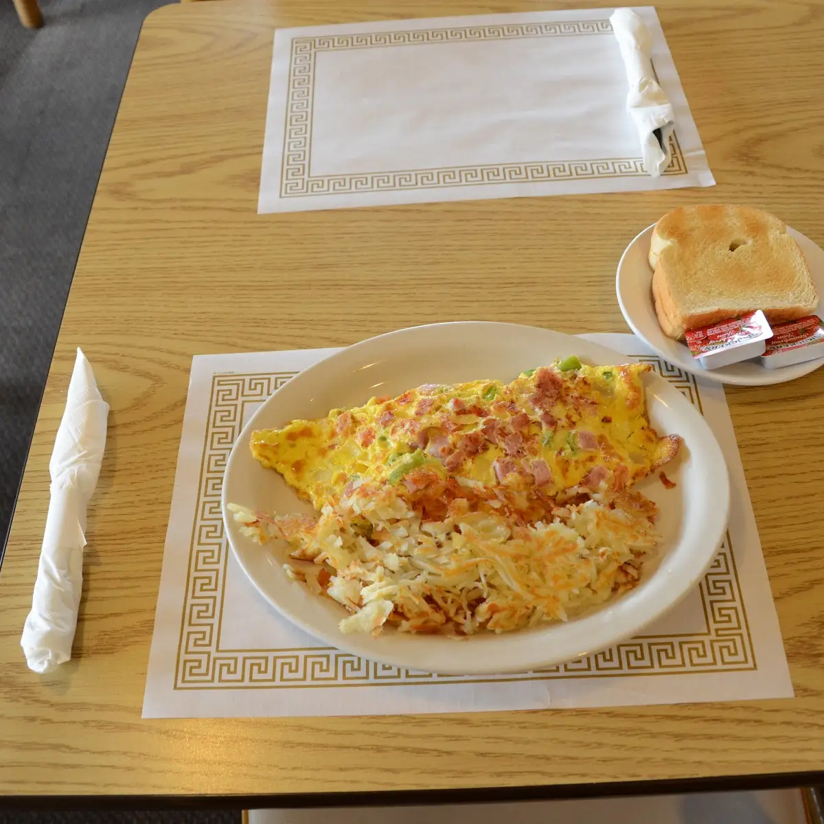 Chicken Fajita Omelette