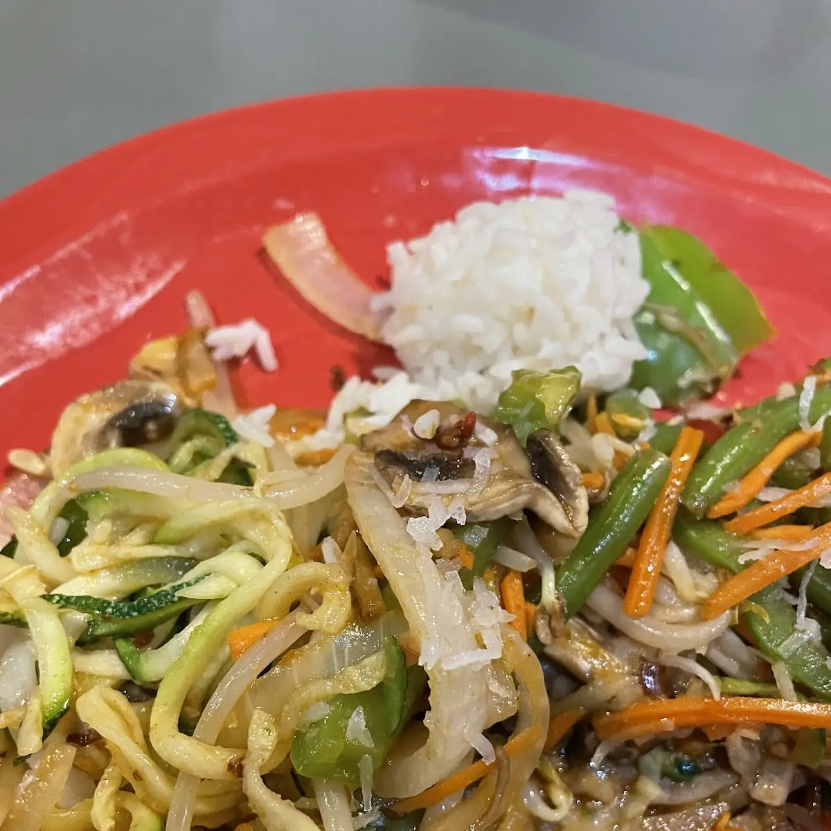 Chicken Stir Fried Mixed Vegetables
