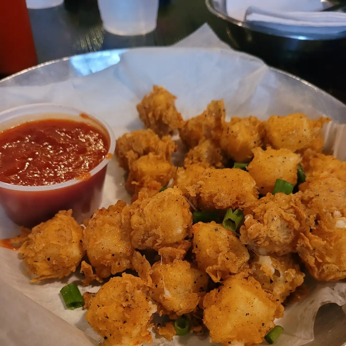 Crispy Hand Pulled Mozzarella Cheese Curds