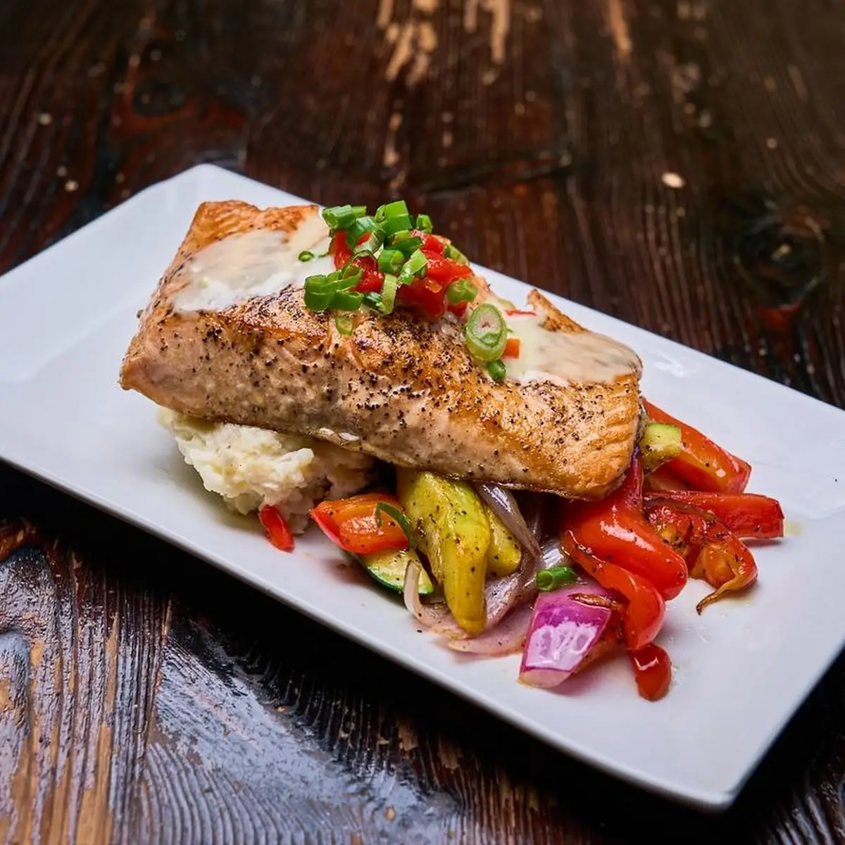 Grilled Atlantic Salmon