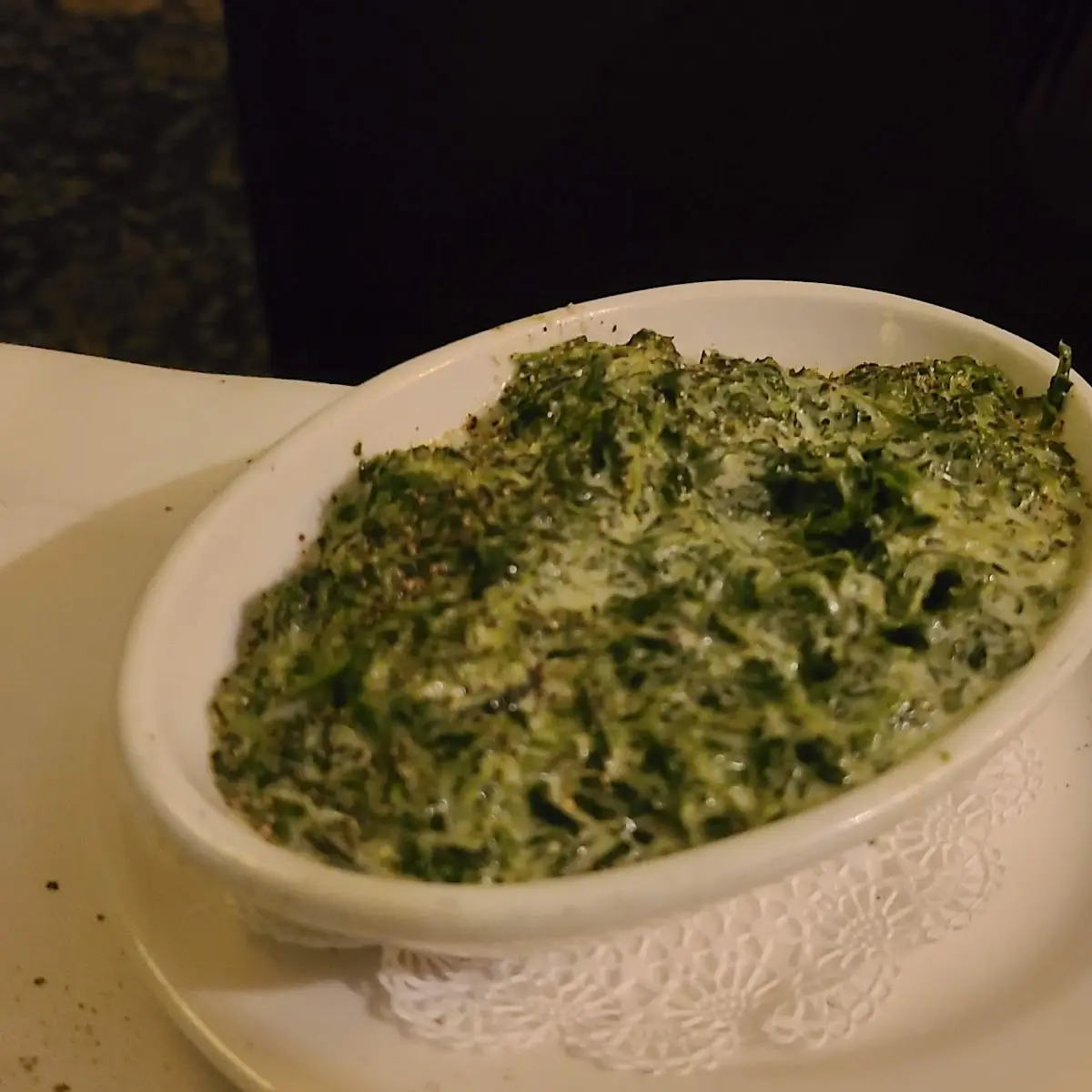 Creamed Spinach