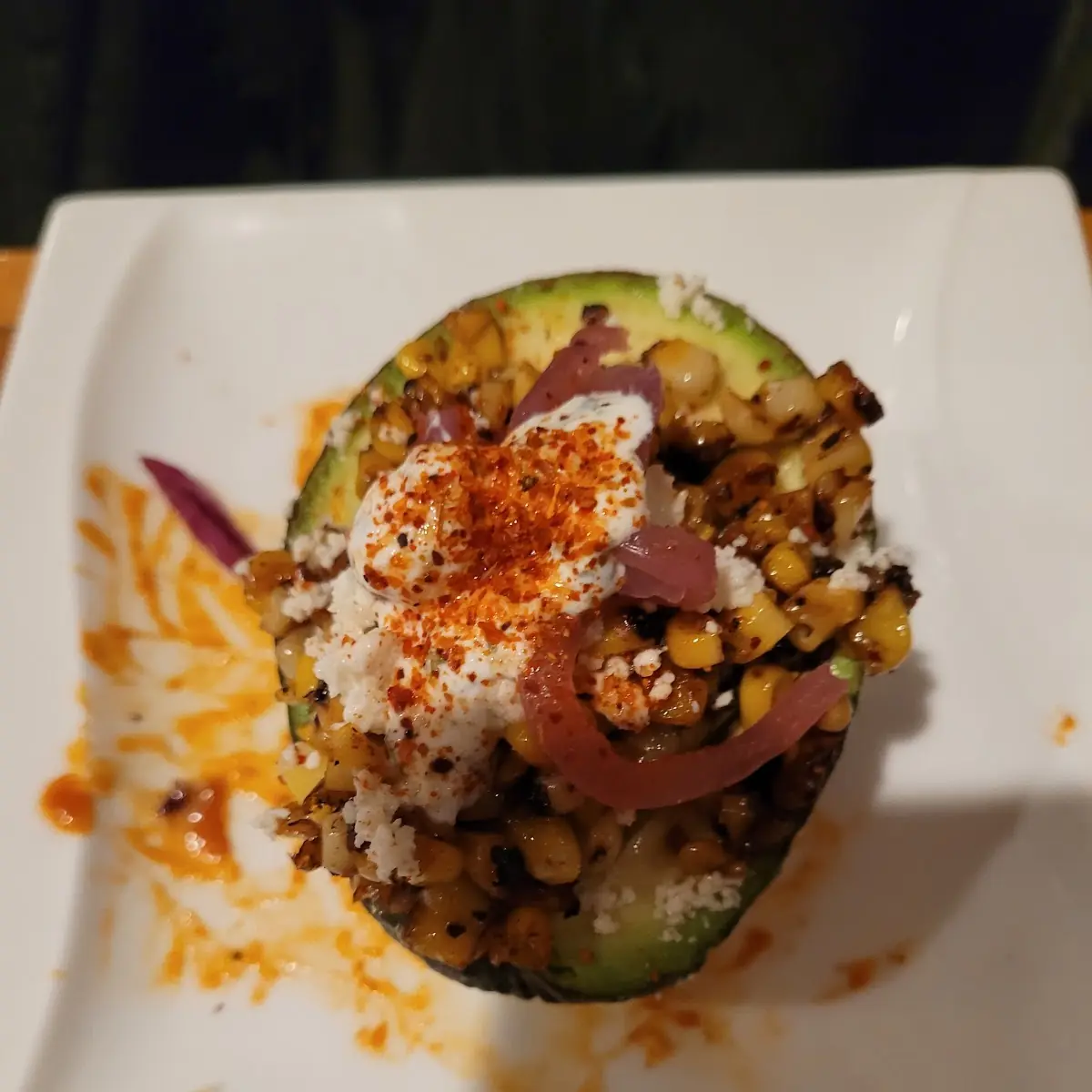 Avocado Street Corn