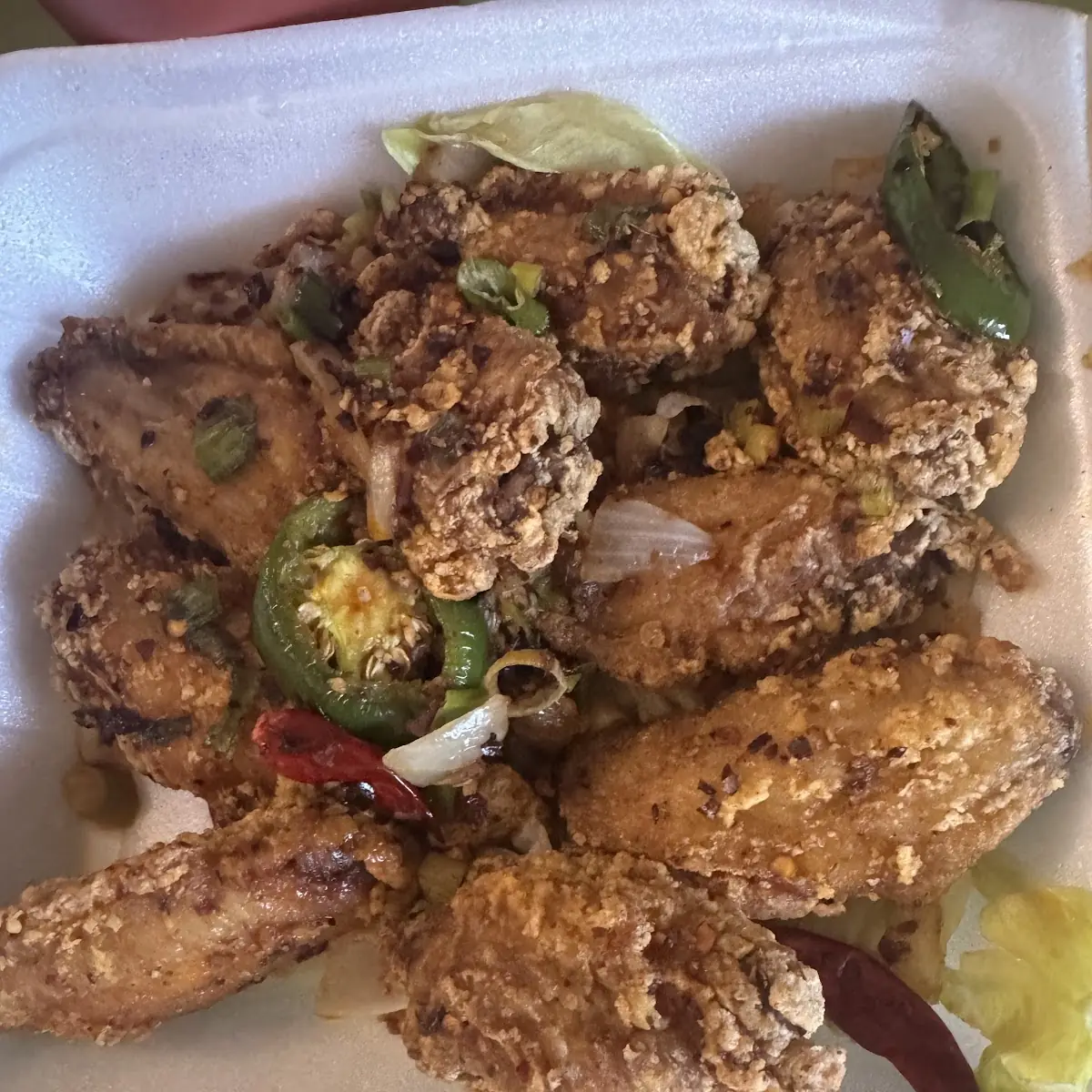 Salt Pepper Chicken Wings 10 pcs