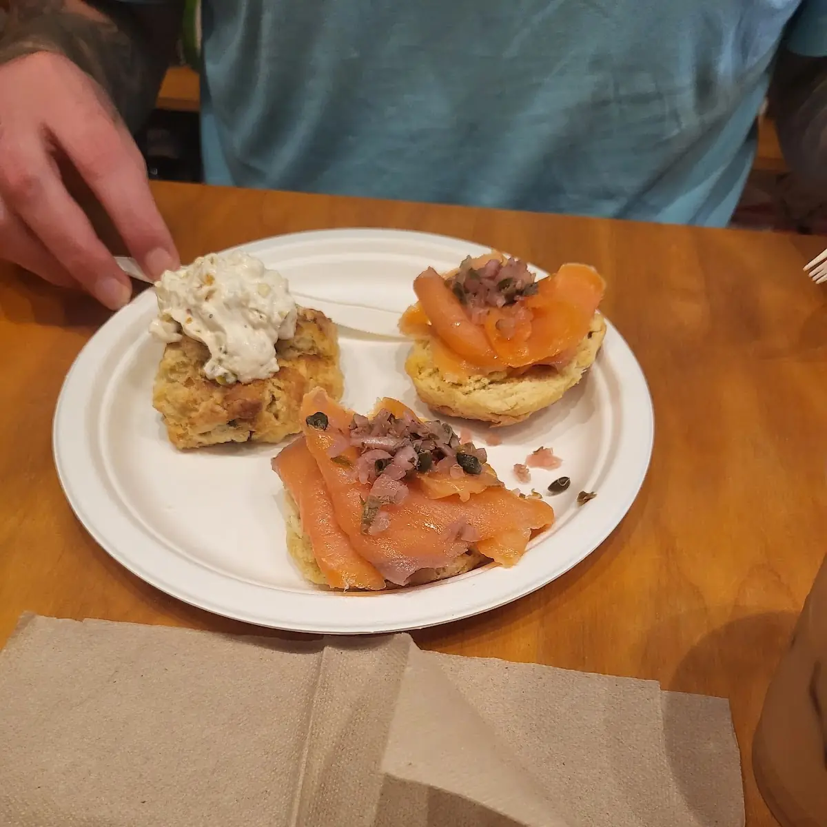 Biscuit and Lox