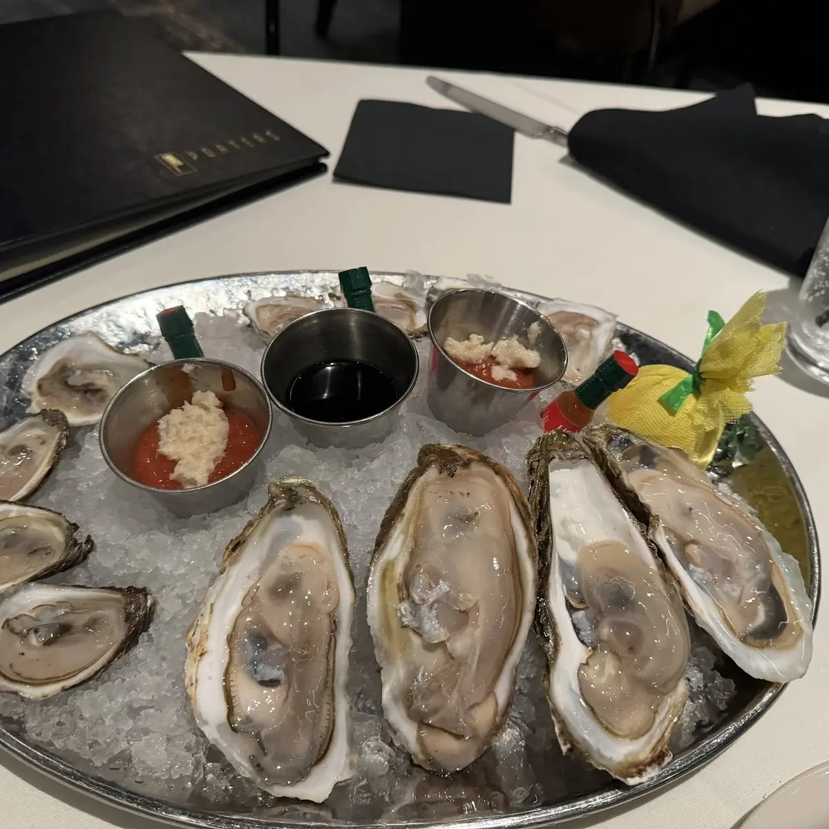 Oysters on the Half Shell