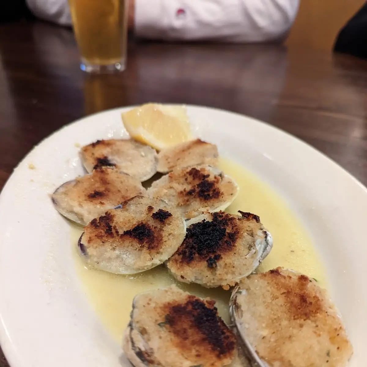 Baked Clams Oreganata