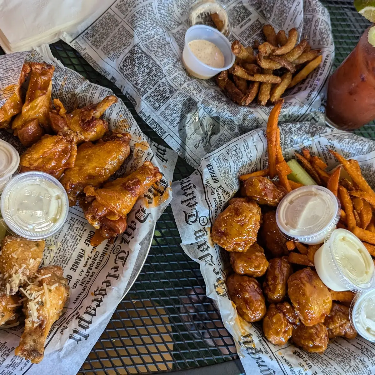 Red Ale Shrimp Basket