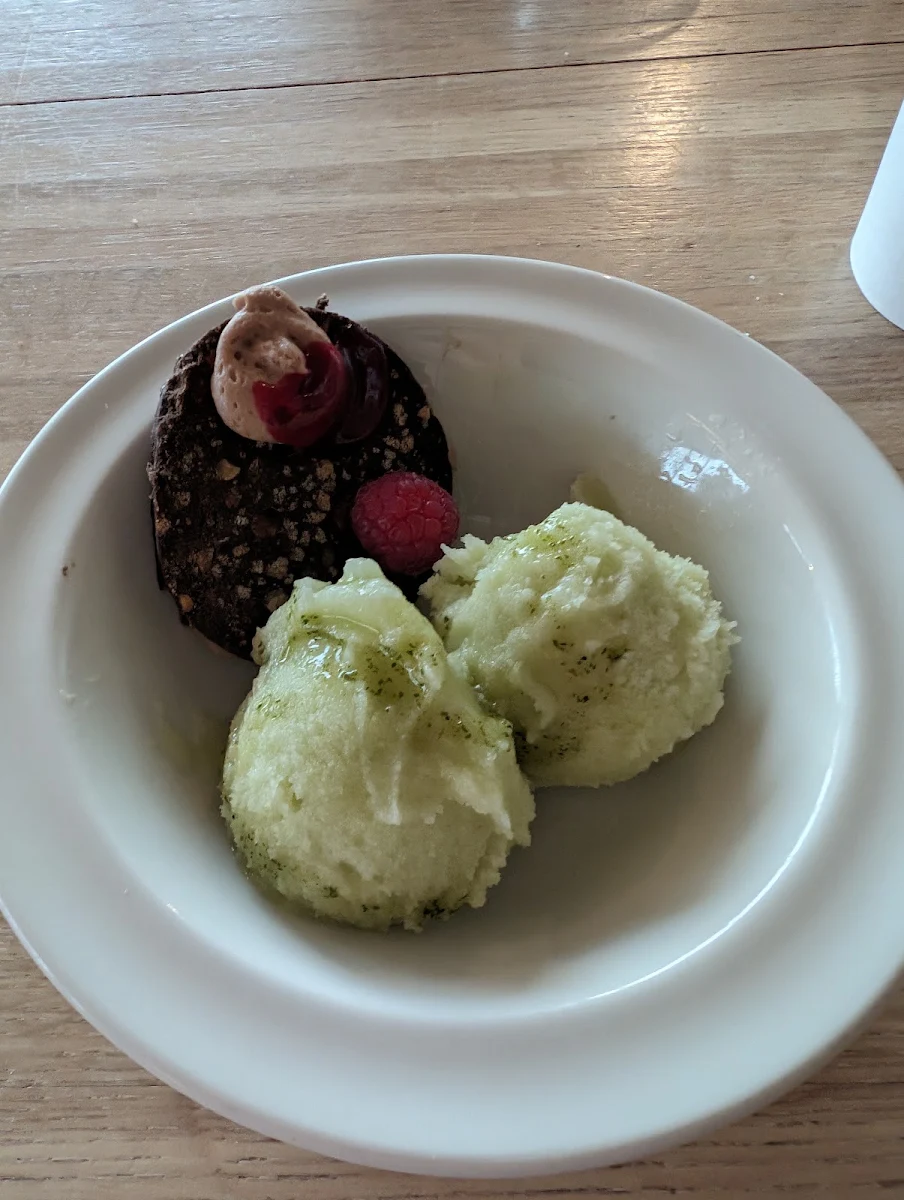 Lemon Sorbet Chocolate Salami
