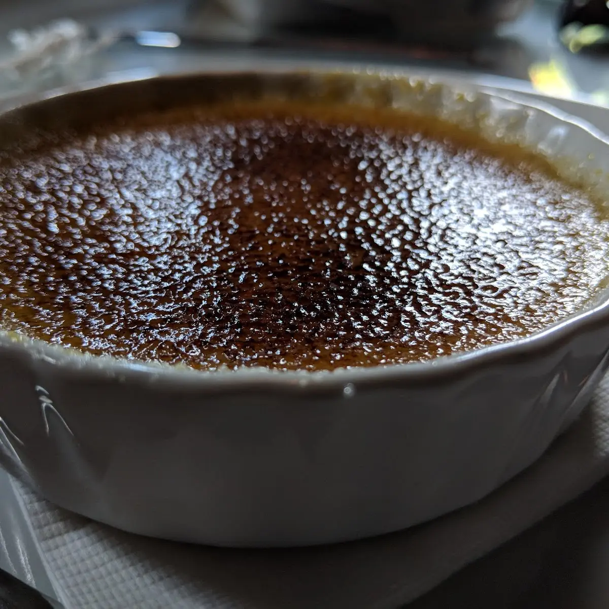 Orange & Vanilla Bean Creme Brulee