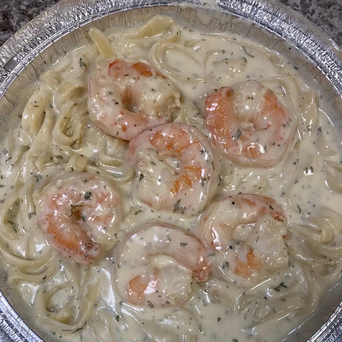 Shrimp Alfredo