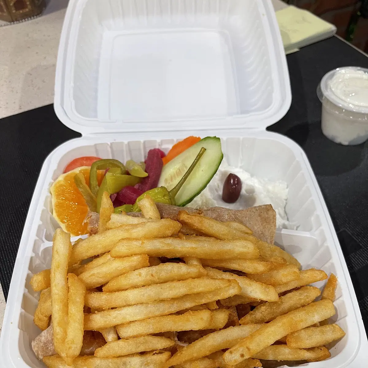 French Fries Side Salad