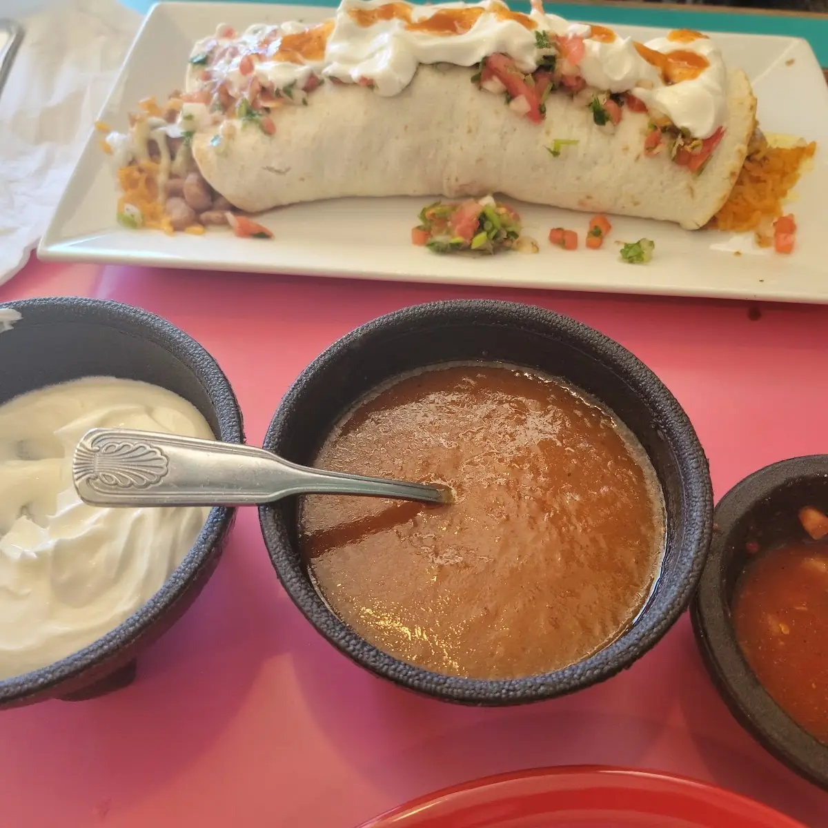 Large Carnitas Burrito